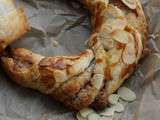 Croissants fourres Aux Noisettes et Amandes