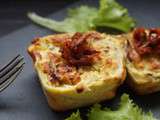 Fondant Courgettes Parmesan et Tomates Séchées