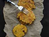 Galettes de Lentilles Au Curcuma et Aux Raisins Secs