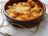 Gratin De Noix de Saint-Jacques Crevettes et Asperges