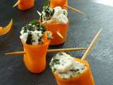 Maki De Carottes Chèvre -Basilic