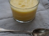 Mousse de Mangue Au Jus de Pois Chiches