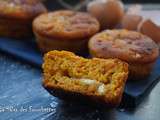 Muffins Potimarron Vanille Chocolat Blanc et Citron Vert