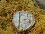 Nid de spaghettis Au Camembert