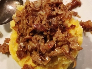 Polenta Crémeuse aux Oignons