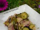 Porc Aux Olives Noires et Aux Courgettes