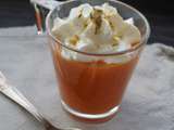 Soupe de Carottes Et sa Chantilly au Cumin