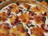 Tarte Bacon Ricotta Basilic