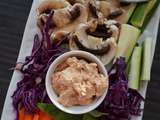 Tartinade de Tomates Séchées au Chèvre et ses Crudités