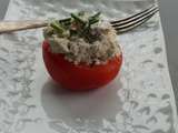 Tomate Farcie Aux Rillettes de Poulet