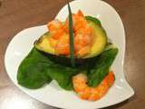 Avocats aux crevettes