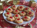 Biscuits aux bigarreaux confits