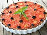 Quiche à la tomate