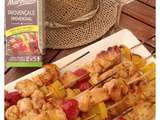 Brochettes de dinde