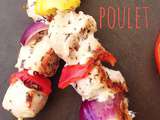 Brochettes de poulet