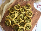 Feuilletés à la tapenade verte et aux tomates séchées