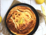 Gâteau au fromage blanc à 0% et au citron