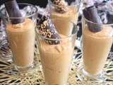 Mousse au chocolat au lait au caramel simplissime