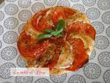 Tartelettes fines tomates et chèvre