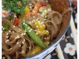 Wok aux nouilles Soba