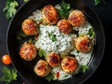 Boulettes Grecques au Tzatziki