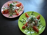 Salade de radis et courgette a l’aneth