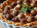 Tarte Boulettes Savoureuse