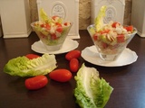 Verrine express au thon à la tomate, paprika et amandes