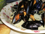 Moules à la crème