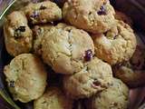 Biscuits Viviane à l'avoine et aux canneberges séchées