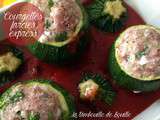 Courgettes farcies sauce tomate en mode express