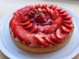 Tarte aux Fraises de la Petite Mu