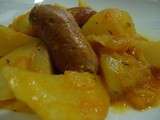 Pommes de terre aux granny smith et au chorizo