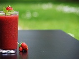 Comment faire un smoothie fraise