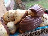 Madeleines au chocolat-caramel dans leurs coques (sans lait)