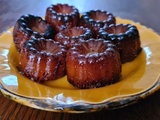 Cannelés de Bordeaux sans sucre (Aquitaine)