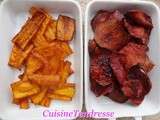 Chips de carottes et de betteraves