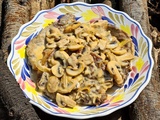 Côtes de porc aux champignons (Biélorussie)