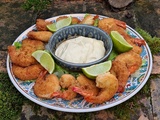 Crevettes panées à la noix de coco céto (Aruba)