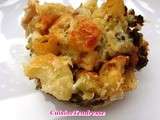 Gratin de pipe rigate aux brocolis, poulet et fromage