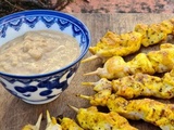 Poulet au satay (Indonésie)