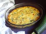 Quiche keto courgette ricotta