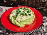 Salade d’avocat au poisson mayo (Guinée)