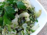 Salade de blettes aux herbes