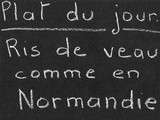 Ris de veau comme en Normandie