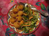 Boulettes de lentilles aux carottes et à la coriandre