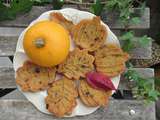 Petits cakes à la citrouille, aux épices et au chocolat