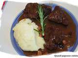 Daube de sanglier au vin rouge