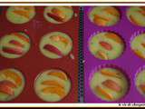 Financiers aux abricots, huile d'olive et romarin