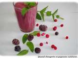 Lassi aux fruits rouges